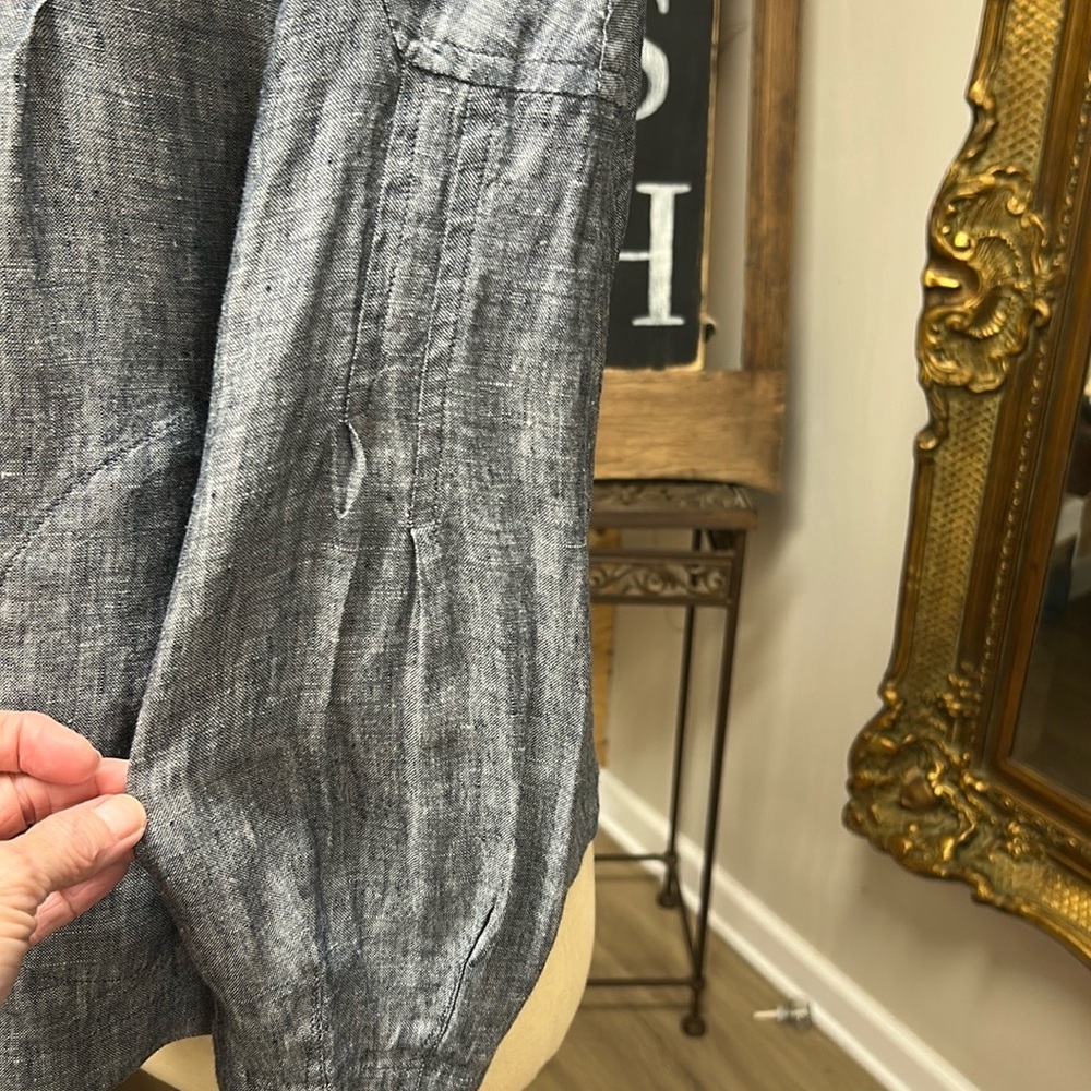 100% Linen swing jacket - Picture 8 of 15